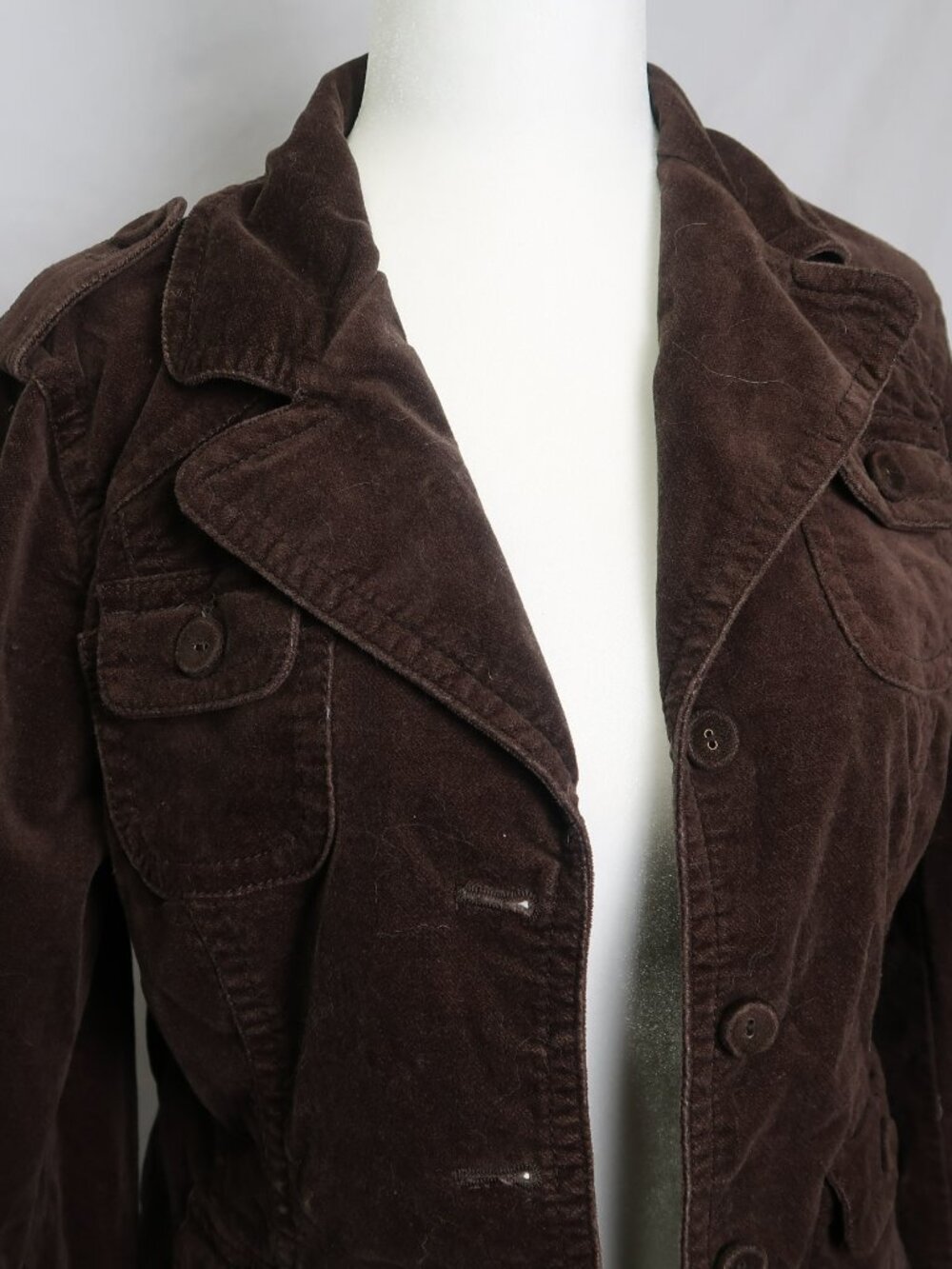 dark brown jacket